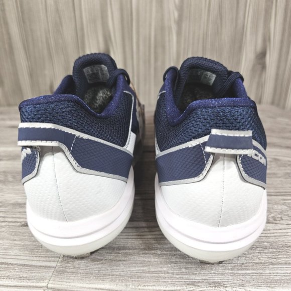 Adidas Icon 7 Low Top Metal Baseball Cleats-Navy/White-S23853-Men\'s Size 13 NEW main image 10